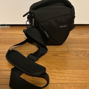 Black [pro]master camera bag. Water resistant. NWOT perfect condition!